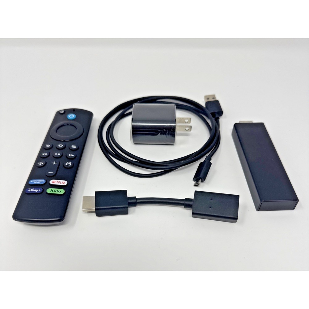 Amazon Fire TV Stick 4K HDR E9L29Y HDMI, First Generation Remote and Cables